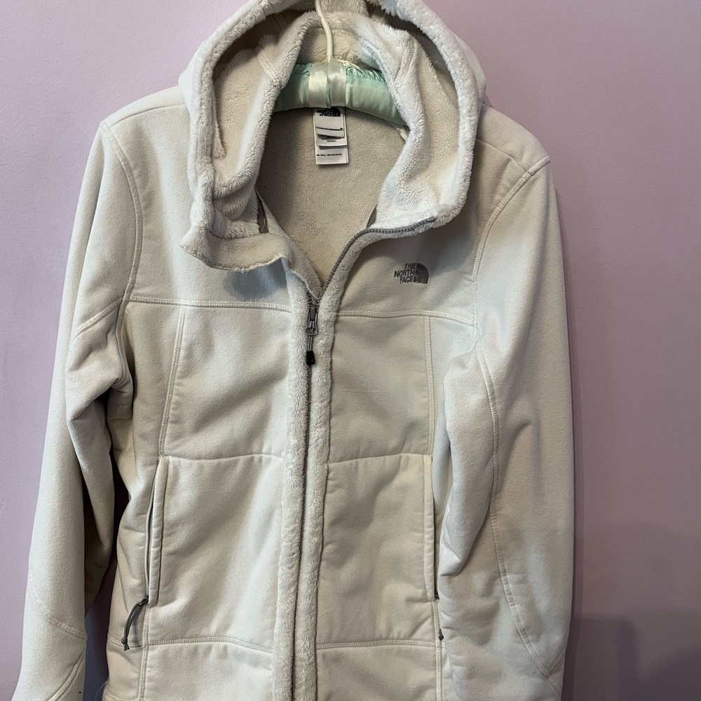 The North Face White Fleece Jacket